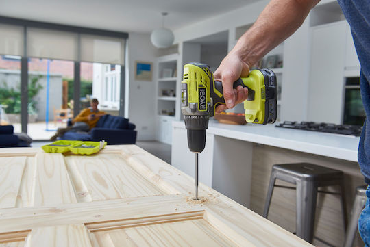 Ryobi R18DD3-215S Δραπανοκατσάβιδο Μπαταρίας 18V 2x1.5Ah