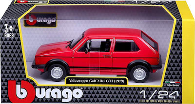 Bburago Volkswagen Golf MK1 GTI 1979 Car 1:24 Volkswagen Golf MK1 GTI 1979 for 3++ Years (Various Designs) 1pc 21089