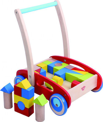 Tooky Toys Baby Walker for 12++ Months White