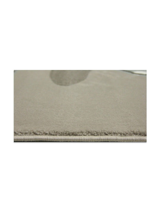 Tzikas Carpets 19424-095 Παιδικό Χαλί Σύννεφα Καφέ 133x190cm Πάχους 11mm