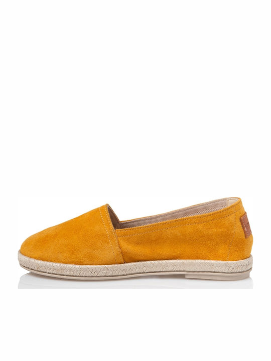 Women's Suede Espadrilles Orange