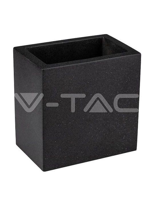 V-TAC Modern Lamp Wall with Socket G9 Gray 12x12x10cm