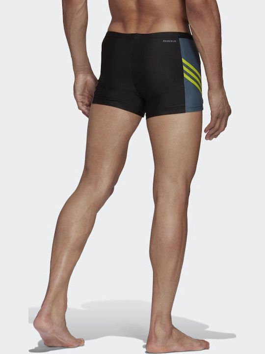 adidas Fitness Three-Second Costume De Baie Bărbați Pantaloni Scurți Negri
