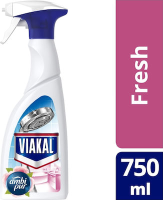 Viakal Fresco Καθαριστικό Spray Κατά των Αλάτων με Άρωμα Fresh 750ml