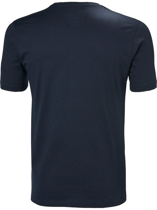 Αθλητικό T-shirt Navy Μπλε