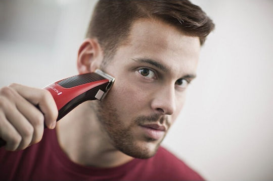 Remington Apprentice Επαγγελματικό Σετ Κουρευτικής Μηχανής Ρεύματος Κόκκινο HC5018