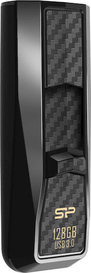 Silicon Power Blaze B50 128GB USB 3.1 Стик Черен