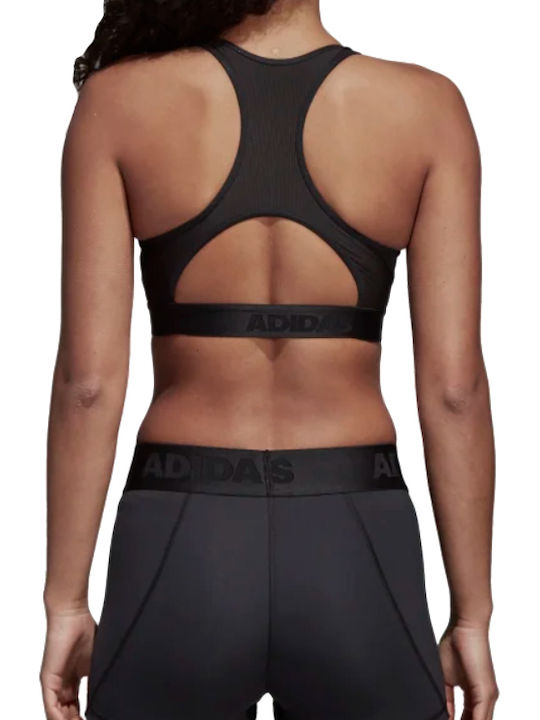 Adidas Alphaskin Sport Women's Sports Bra with Light Padding Black