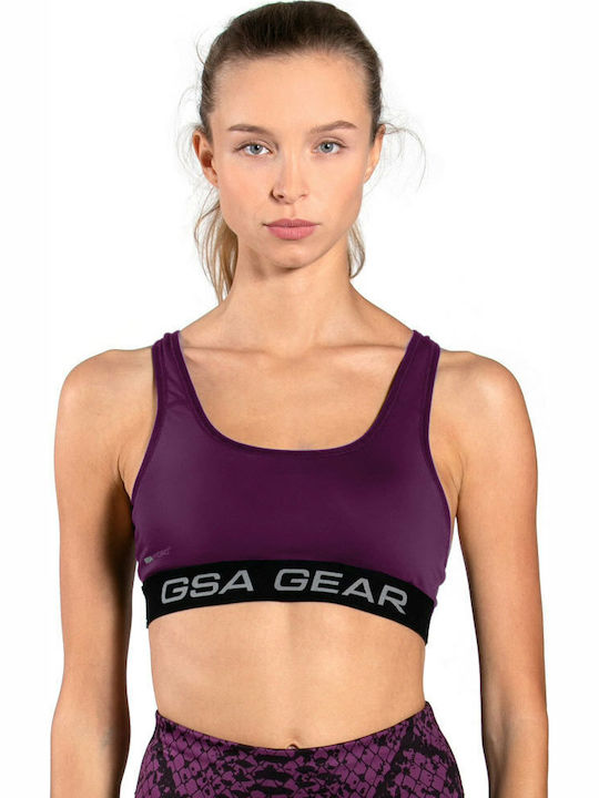 GSA UP & FIT Performance 17-27033 Women's Sports Bra without Padding Purple