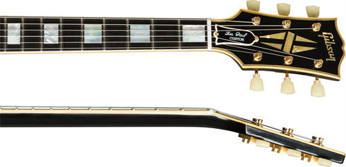 Gibson 1957 Custom Set Electric Guitar Single cut with HH Pickup Configuration Custom Black with Case