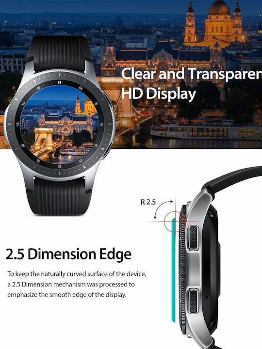 Ringke ID 4x Gehärtetes Glas für das Galaxy Watch 3 41mm 2Stück RGK772
