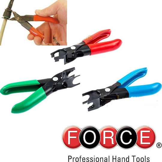 Force Workshop Pliers Disconnector for Gasoline Tubes 3pcs