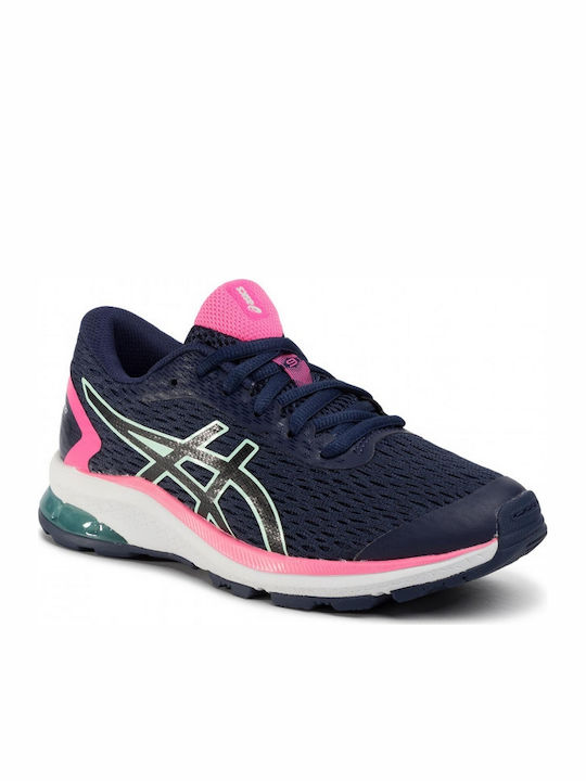 GT-1000 Kids Sports Shoes Running with Laces Navy Blue