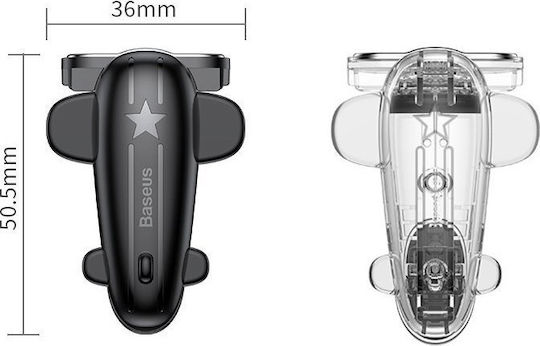 Baseus Mobile Gaming Triggers Bumpers Shooter Controller in Black color
