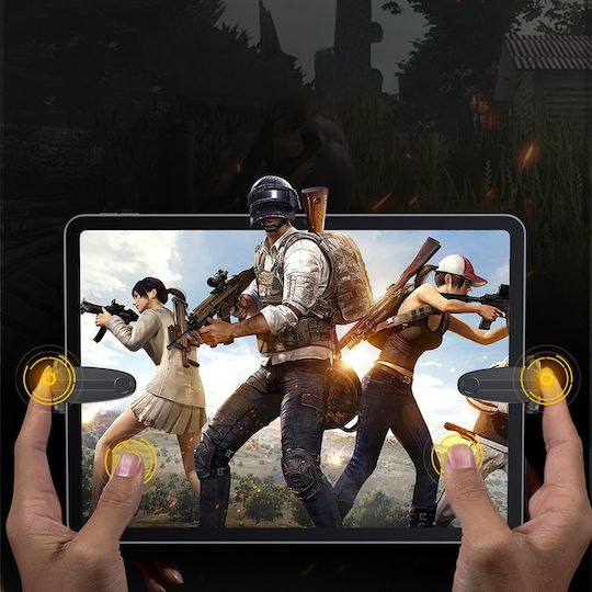 Baseus Mobile Gaming Triggers Bumpers Shooter Controller in Black color