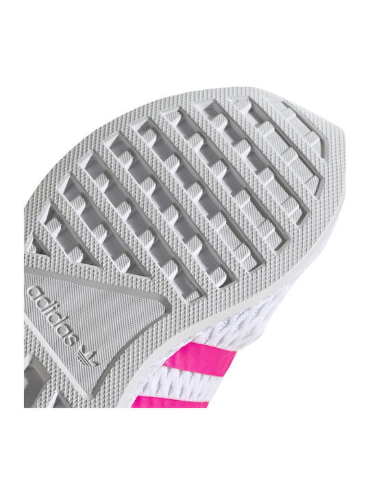 Deerupt Runner C Kinder Sportschuhe Laufen mit Schnürsenkeln Weiß