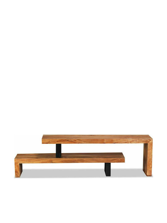 TV Stand Made of Solid Acacia Wood L115xD30xH40cm