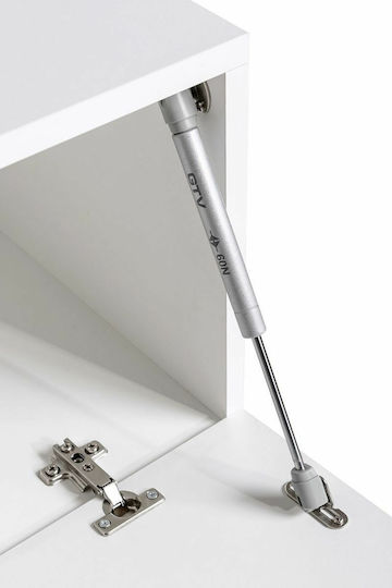 TV Stand Swiss I White M180xD40xH30cm