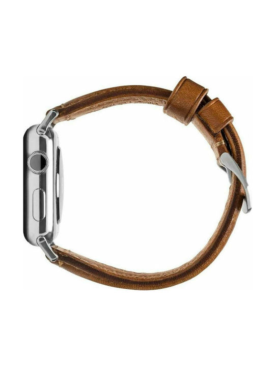Nomad Traditional Strap Λουράκι Δερμάτινο Καφέ (Apple Watch 42/44/45mm)