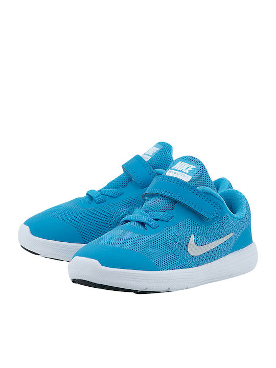 Revolution Revolution 3 TD Kids Sports Shoes Running with Hoop & Loop Closure Turquoise