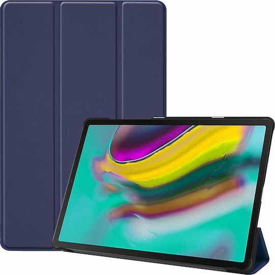 Husă Tri-Fold Flip Cover Albastru Marin Galaxy Tab S5e 2019