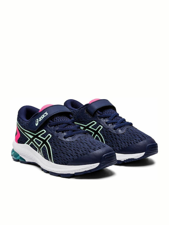 GT 1000 9 PS Αθλητικά Παιδικά Παπούτσια Running με Σκρατς Navy Μπλε