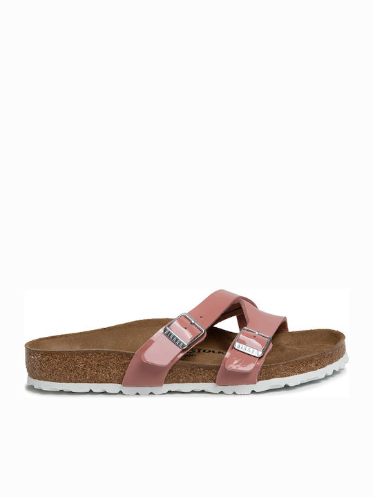 Birkenstock yao discount patent old rose