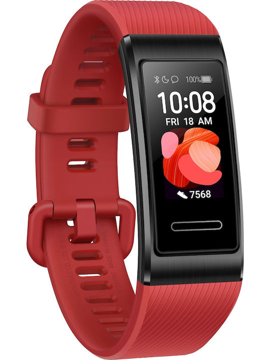 Huawei Band 4 Pro Waterproof with Heart Rate Monitor Red