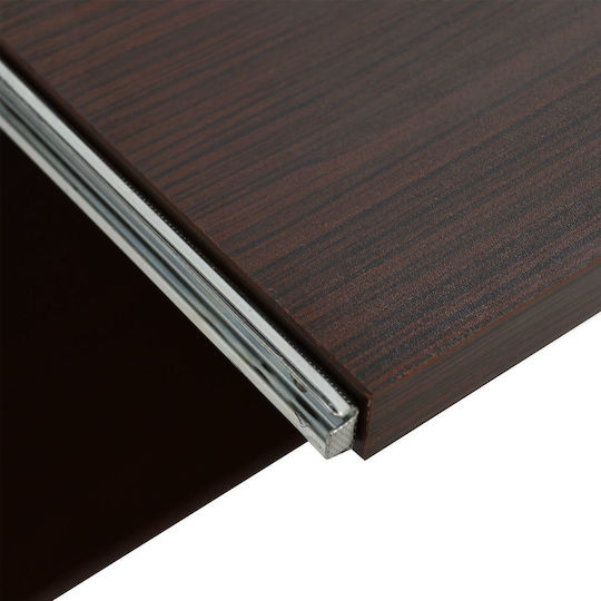Büroaufbewahrungsschrank Vance Holzschatten Wenge 108x41x68cm