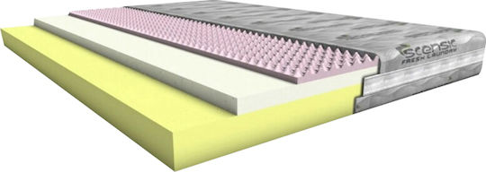 Eco Sleep Touch Memory Foam Über-Doppel Ergonomisch Matratze Schaum / Memory-Schaum Rollenverpackung 160x200x22cm