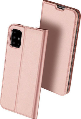 Dux Ducis Skin Pro Book Δερματίνης Ροζ Χρυσό (Galaxy A71)