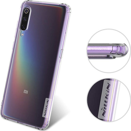 Nillkin Nature Задна корица Силикон 0.6мм Прозрачен (Xiaomi Mi 9)