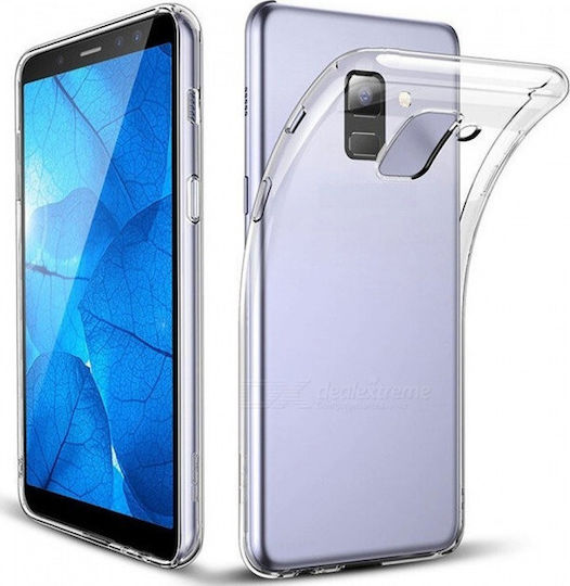 J6 2018 Back Cover Σιλικόνης 1mm Διάφανο (Galaxy J6)