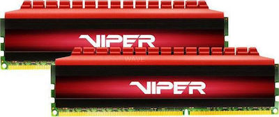 Patriot Viper 4 Series 16GB DDR4 RAM with 2 Modules (2x8GB) and 3400 Speed for Desktop