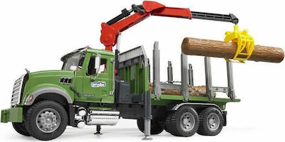 Bruder Φορτηγό Mack Granite Timber Truck with 3 Trunks για 3+ Ετών