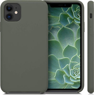 KWmobile Soft Flexible Coperta din spate Silicon Verde (iPhone 11) 49724.107