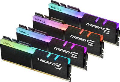 G.Skill Trident Z RGB 64GB DDR4 RAM with 4 Modules (4x16GB) and 3600 Speed for Desktop