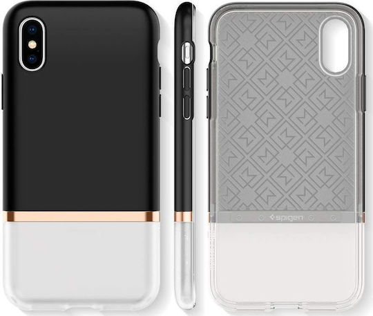 Spigen La Manon Jupe Back Cover Σιλικόνης Μαύρο (iPhone XS Max)