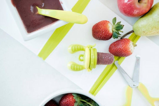 Kidsme Green Silicone Feeder for 6+ Months