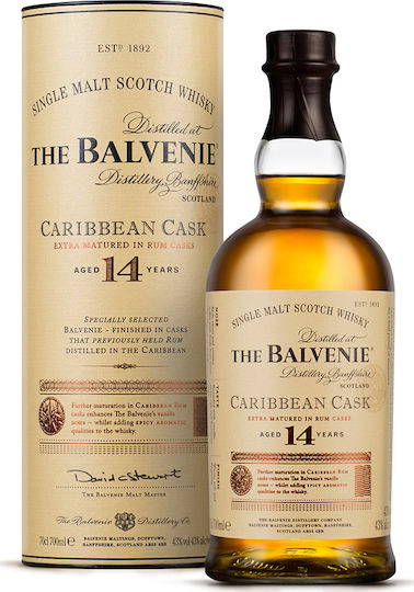 Caribbean Cask Old Single Malt Whisky 14 Years Scotland 43% 700ml