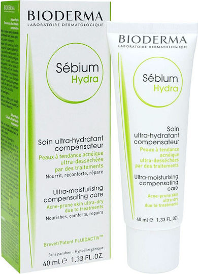 Bioderma Sebium 24ωρη Ενυδατική Κρέμα Προσώπου με Ceramides 40ml