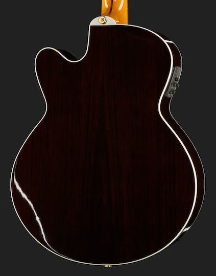 Epiphone Semi-Acoustic Guitar EJ-200 Coupe VS Cutaway Sunburst