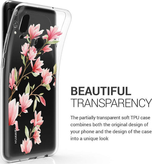 KWmobile Magnolias Back Cover Silicone Multicolour (Huawei P Smart 2019 / Honor 10 Lite)
