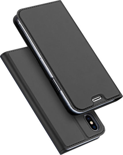 Dux Ducis Skin Pro Series Book Synthetic Leather Black (iPhone X / Xs)