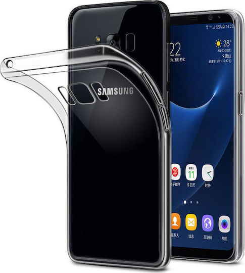 Galaxy S8 Plus Tpu Gel Ultra Thin Back Cover Σιλικόνης 0.3mm Διάφανο (Galaxy S8+)