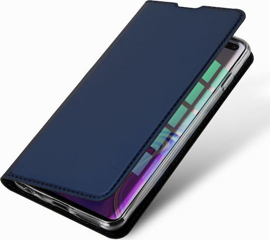 Dux Ducis Skin Pro Synthetic Leather Book Navy Blue (Galaxy S10+)