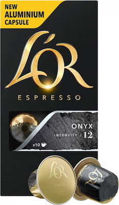 L'Or Onyx Espresso Capsule Compatible with Nespresso Machines 10pcs