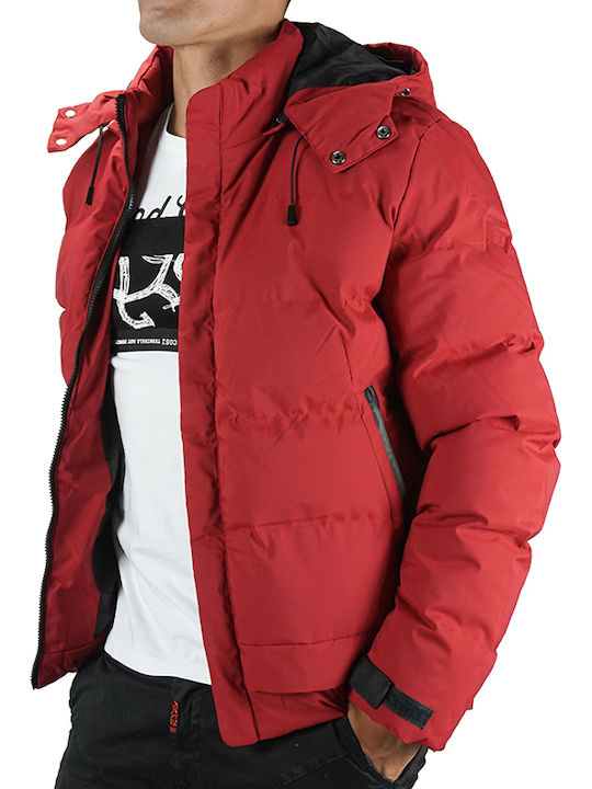 Winter Jacke Puffer Rot