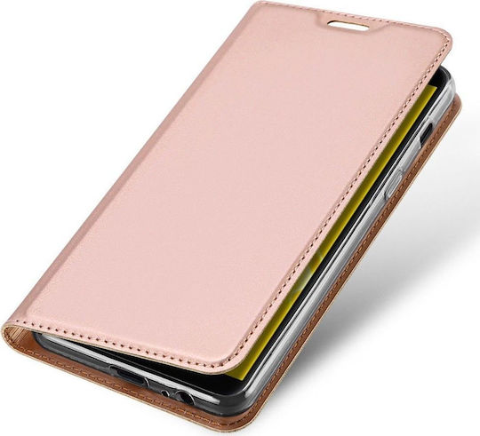 Dux Ducis Skin Pro Книга Изкуствена кожа Розово злато (Galaxy J6)