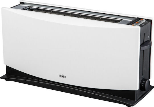 Braun HT550 Toaster 2 Slots 1000W White